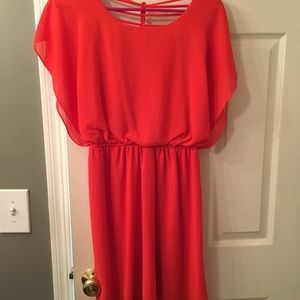 Coral Francesca’s High-low Dress Size S